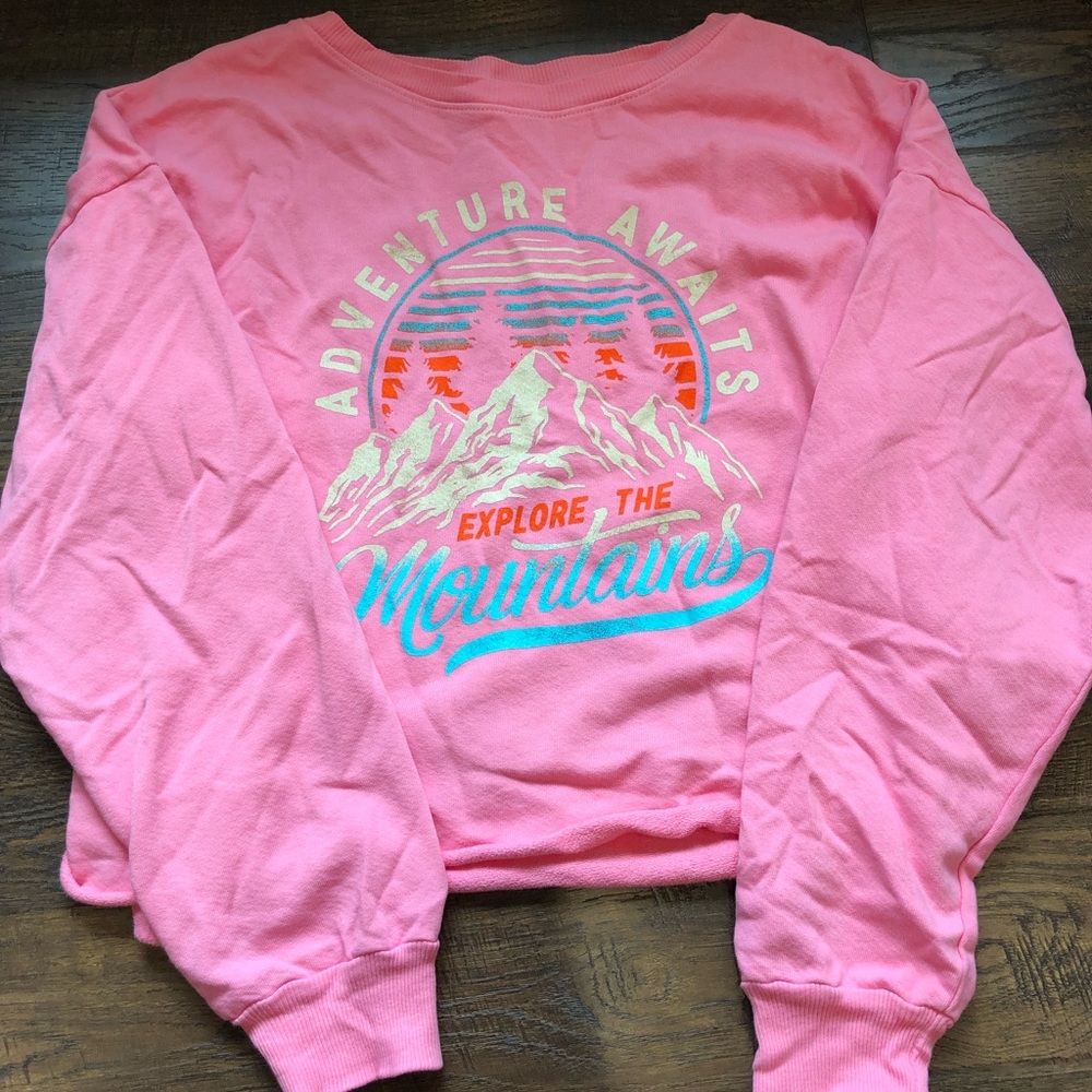 Cropped sweatshirt